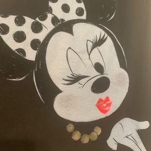 Disney NWT black swing tank w bow size M